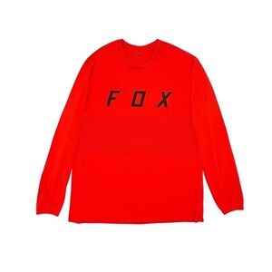 Fox Racing Ranger Long Sleeve Jersey Men's Large Red MTB Shir